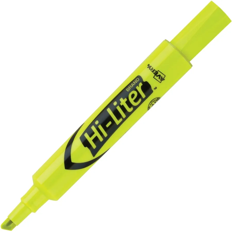 RESALTADOR DE TEXTO AMARILLO