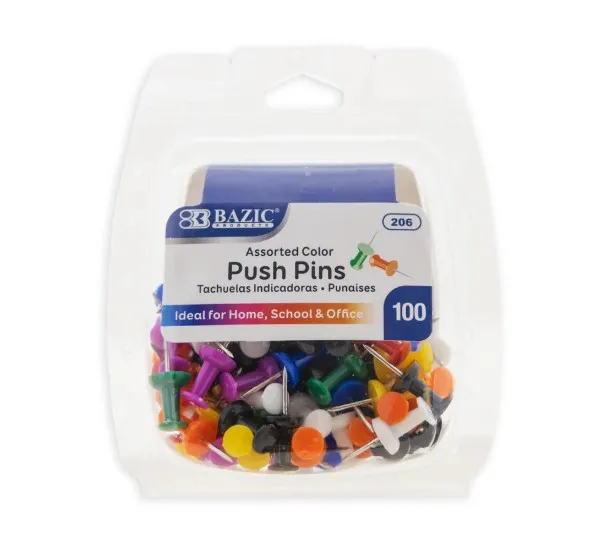 PUSH PINS COLORES