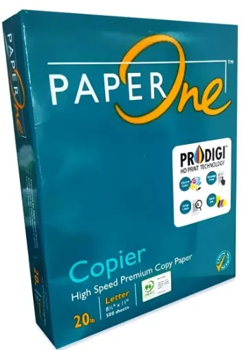 PAPEL BOND CARTA PAPER ONE VERDE