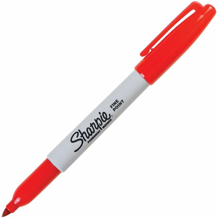 SHARPIE FINO ROJO