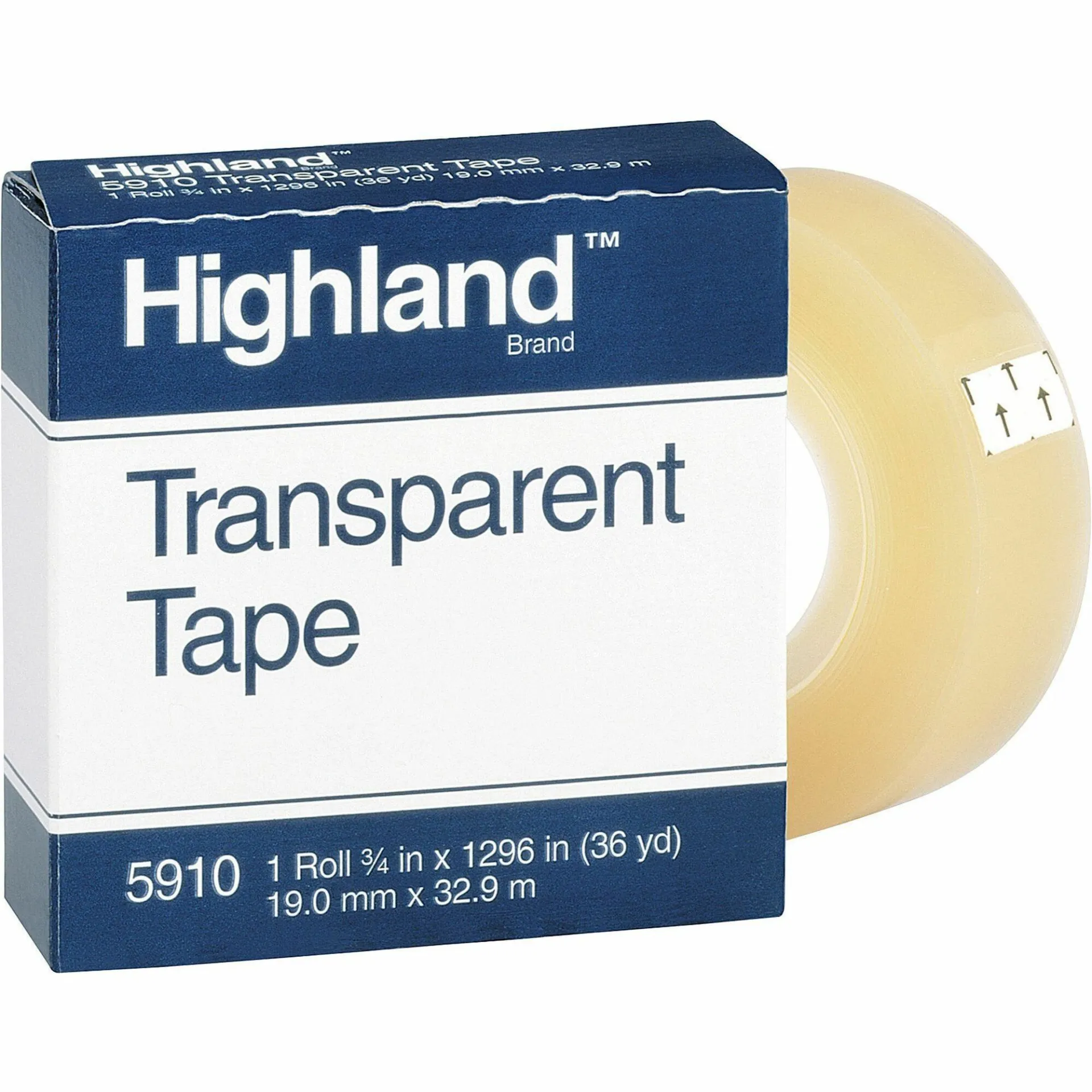 CINTA ADHESIVA 3/4" TRANSPARENTE