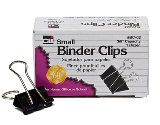 BINDER CLIP CHICO