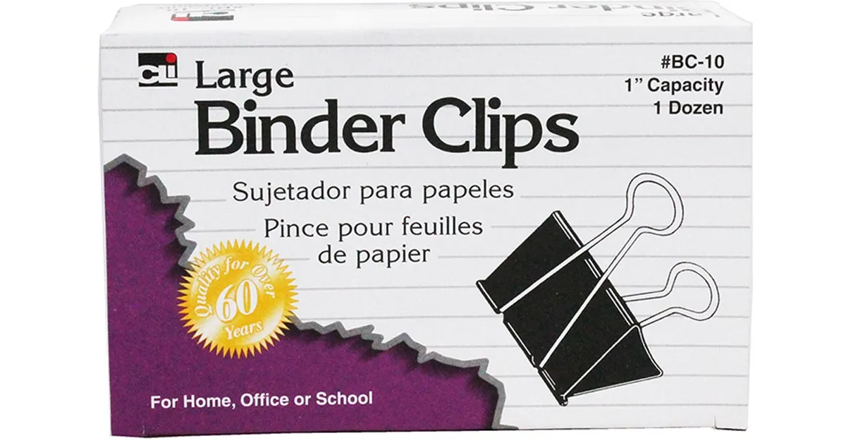 BINDER CLIP GRANDE