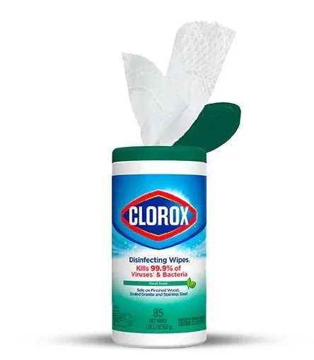 TOALLAS DESINFECTANTES CLOROX