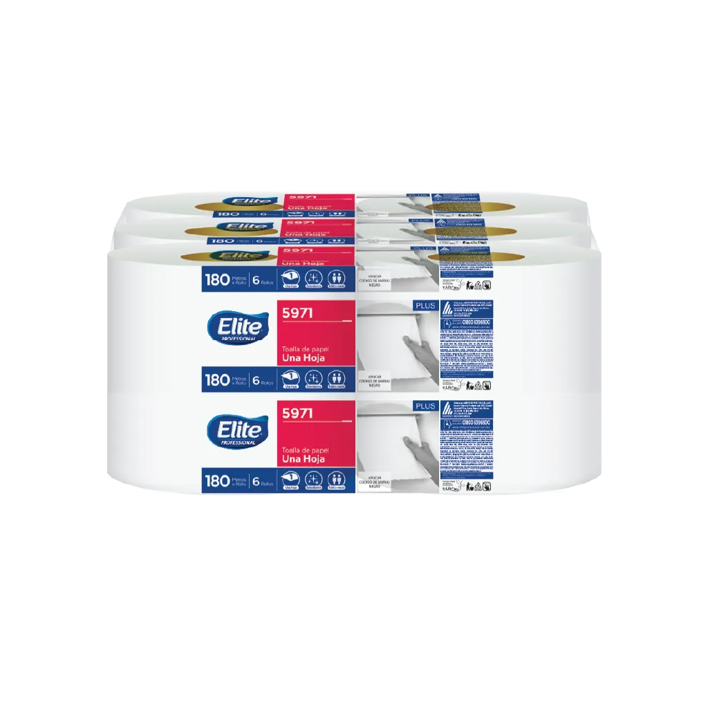 TOALLA ROLLO BLANCA 180 ELITE