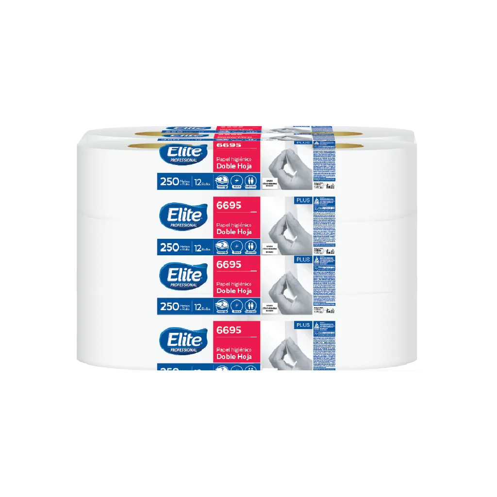 PAPEL HIGIENICO JUMBO C/12 ELITE