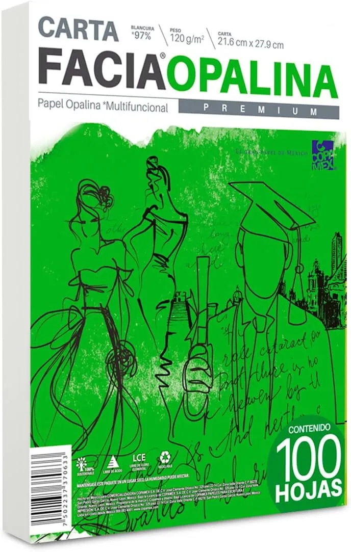 PAPEL OPALINA BLANCO 120