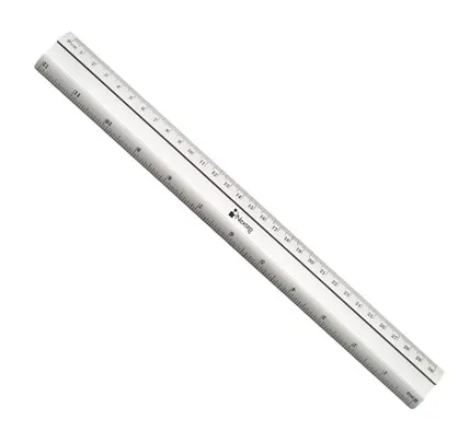 REGLA METALICA 30 CMS