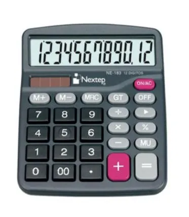 CALCULADORA SEMI ESCRITORIO NEXTEP 12