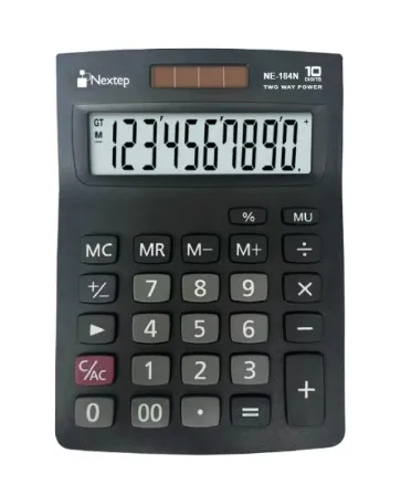 CALCULADORA SEMI ESCRITORIO NEXTEP 10