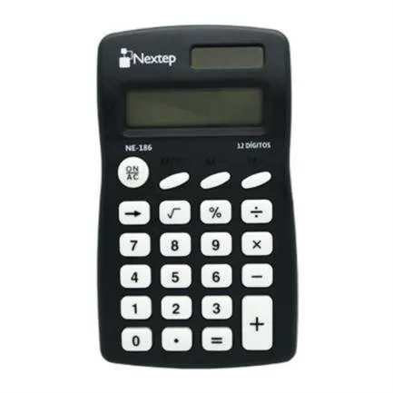 CALCULADORA BOLSILLO NEXTEP 12